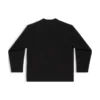 Cardigan FW23 „Tricot din lână dublu față, negru” 771671T16751000