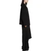 Cardigan FW23 „Tricot din lână dublu față, negru” 771671T16751000