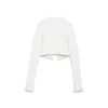 Cardigan scurt „Alb” 793604T33289000