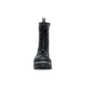 Cizme Bulldozer cu șireturi „Piele de vițel cu contur negru” 672502WBEF21090