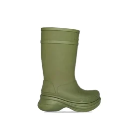 Cizme Crocs x Balenciaga „Army Green” 677384W1S8E3195