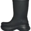 Cizme Crocs x Balenciaga „Black” 677388W1S8E1000