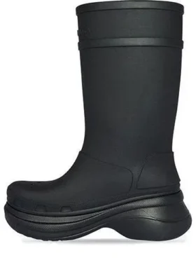Cizme Crocs x Balenciaga „Black” 677388W1S8E1000