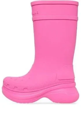 Cizme Crocs x Balenciaga „Bright Pink” 677388W1S8E5300