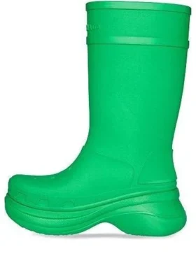 Cizme Crocs x Balenciaga „Green” 677388W1S8E3033