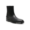 Cizme cu logo „Negru” 590717WA7201000