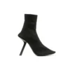 Cizme cu toc elastic de 110 mm „Black” 656522W2DR01000