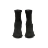 Cizme cu toc elastic de 110 mm „Black” 656522W2DR01000