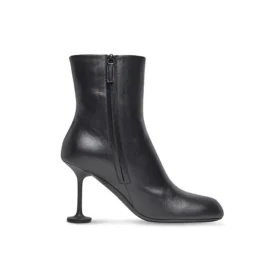 Cizme de damă de 90 mm „Piele neagră” 701937WBCR01000