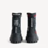 Cizme de tip „Combat Strike” pentru bărbați, de culoare neagră