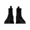 Cizme din piele de căprioară Santiago „Negru” 579736WA7301000