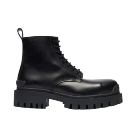 Cizme Martin Mid mici, cu șireturi, din piele de vacă „Negru” 589338WA9601000