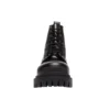 Cizme Martin Mid mici, cu șireturi, din piele de vacă „Negru” 589338WA9601000