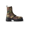 Cizme Strike 20 mm cu imprimeu camuflaj „Dark Green” 786135W2EU21028