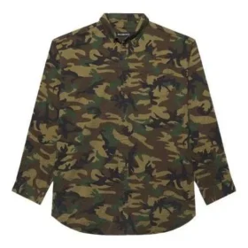 Cămașă ajustată cu imprimeu camuflaj „Green” 659027TKL142840