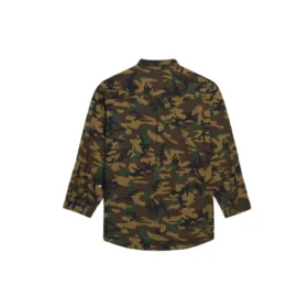 Cămașă ajustată cu imprimeu camuflaj „Green” 659027TKL142840