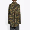 Cămașă ajustată cu imprimeu camuflaj „Green” 659027TKL142840