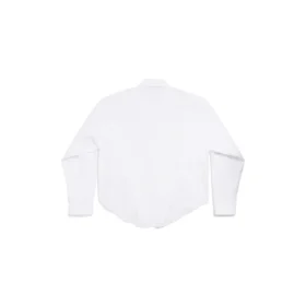 Cămașă BB Classic Balenciaga, croială regulată „Alb” 796978TNM609000