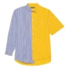Cămașă bărbătească Balenciaga SS21 cu mâneci largi și dungi 658850TIM369086