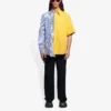 Cămașă bărbătească Balenciaga SS21 cu mâneci largi și dungi 658850TIM369086