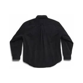 Cămașă căptușită, croială largă „Negru” 719305TNW111700