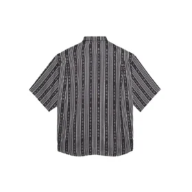 Cămașă cu dungi „Balenciaga Jeans” „Gri-negru” 647354TKL321269