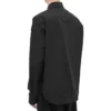 Cămașă cu guler cu logo, mâneci lungi și nasturi „Negru” 671586TYB181000