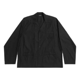 Cămașă cu mânecă lungă, croială medie „Black” 658844TEM161000