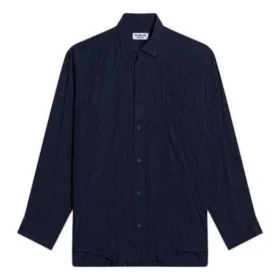 Cămașă cu mânecă lungă și croială largă „Blue” 658956TLM164100