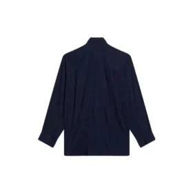 Cămașă cu mânecă lungă și croială largă „Blue” 658956TLM164100