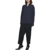 Cămașă cu mânecă lungă și croială largă „Blue” 658956TLM164100