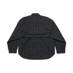 Cămașă cu mâneci detașabile, croială largă „Grey” 751728TOM172952