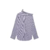 Cămașă cu mâneci lungi în dungi FW21, albastru închis 663034TIM368502