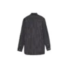 Cămașă cu nasturi și logo cu dungi pe piept „Black” 583989TGM041070