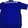 Cămașă din poplin de bumbac cu logo pe spate „Albastru” 556913TEM164210