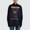 Cămașă pentru curățare chimică, croială largă „Black” 664626TEM161000