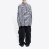 Cămașă sportivă B Cosy „Black White” 681004TLM111070