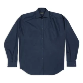 Cămașă tip cocon „Navy Blue” 725367TNM158065