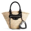 Coș mic Le Cagole „Beige Black” 7710652AAVE9260