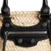 Coș mic Le Cagole „Beige Black” 7710652AAVE9260