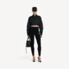 Colanți techwear pentru femei, negri