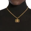 Colier texturat Bb 2.0 „Gold” 782981TZ99G0705