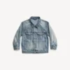 Copii – jachetă oversized de Political Campaign, albastru deschis