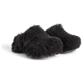 Crocs Saboți „Black Fake Fur on Rubber” 720762W0FOU1000