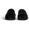 Crocs Saboți „Black Fake Fur on Rubber” 720762W0FOU1000