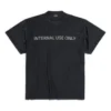 Doar pentru uz intern Tricou pe dos „Black” 787358TQVU21083