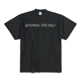 Doar pentru uz intern Tricou pe dos „Black” 787358TQVU21083