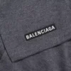 Eșarfa cu patch pentru bărbați, de culoare gri