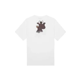 Ediție limitată, cu imprimeu mic, mânecă scurtă, unisex, alb 612966TJVM99000