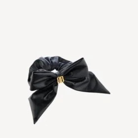 Elastic de păr pentru femei Clemence XL, negru/auriu